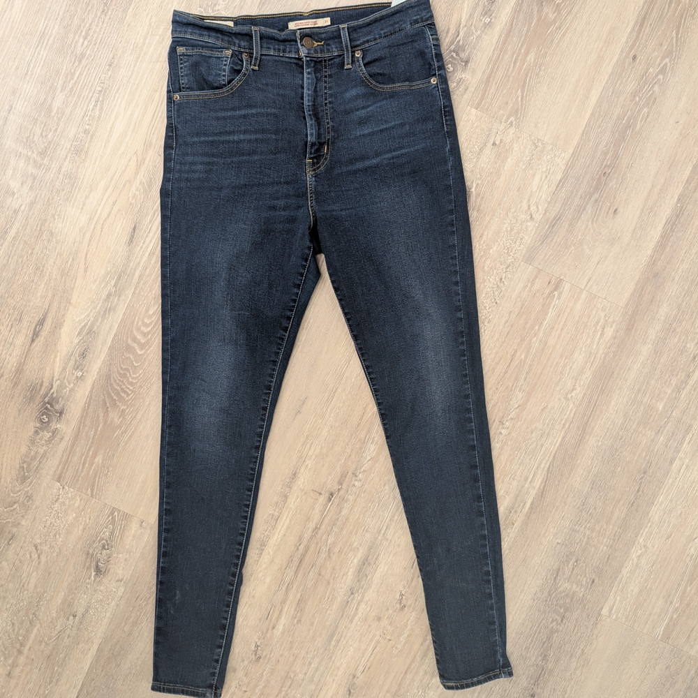 Levi's Women's High Rise Dark Blue Jeans